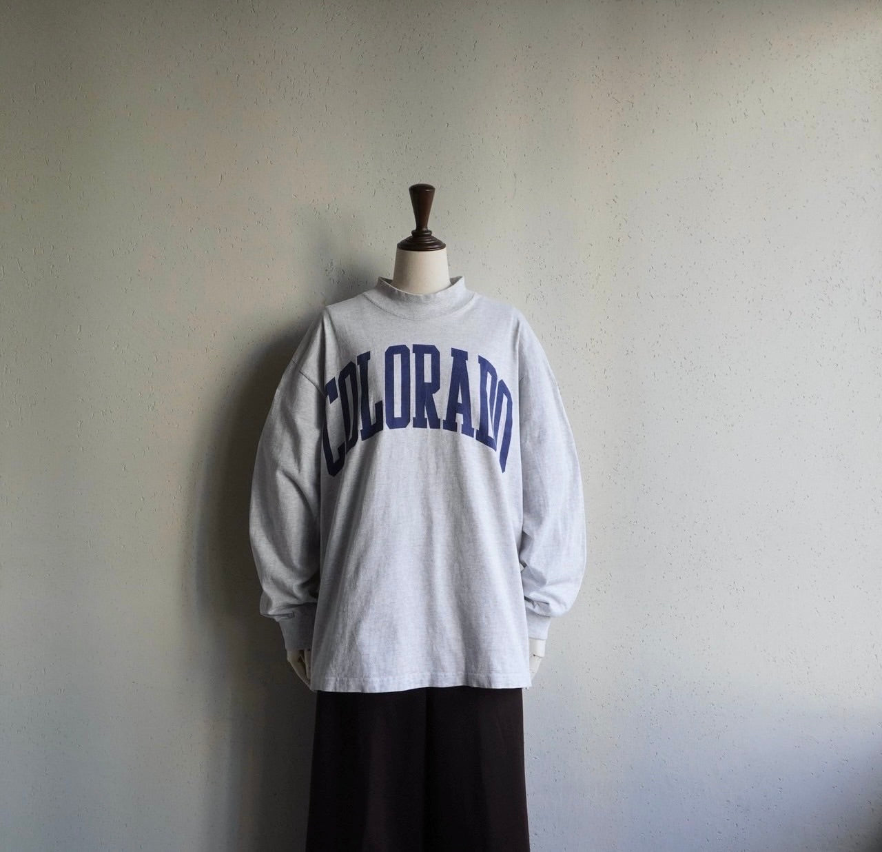 90s Printed Long Sleeves T-shirt Made in USA