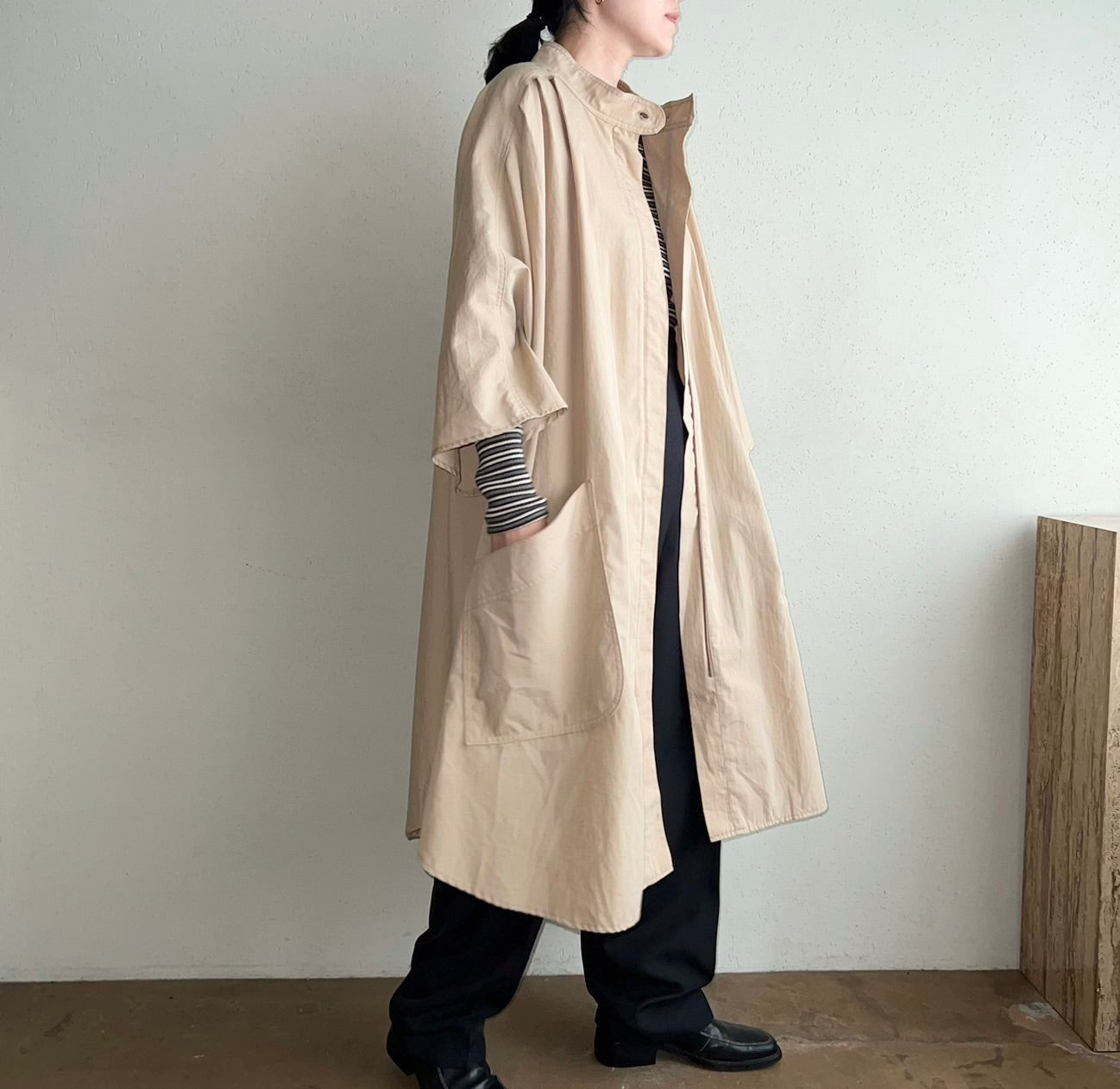 90s Poncho Made in USA