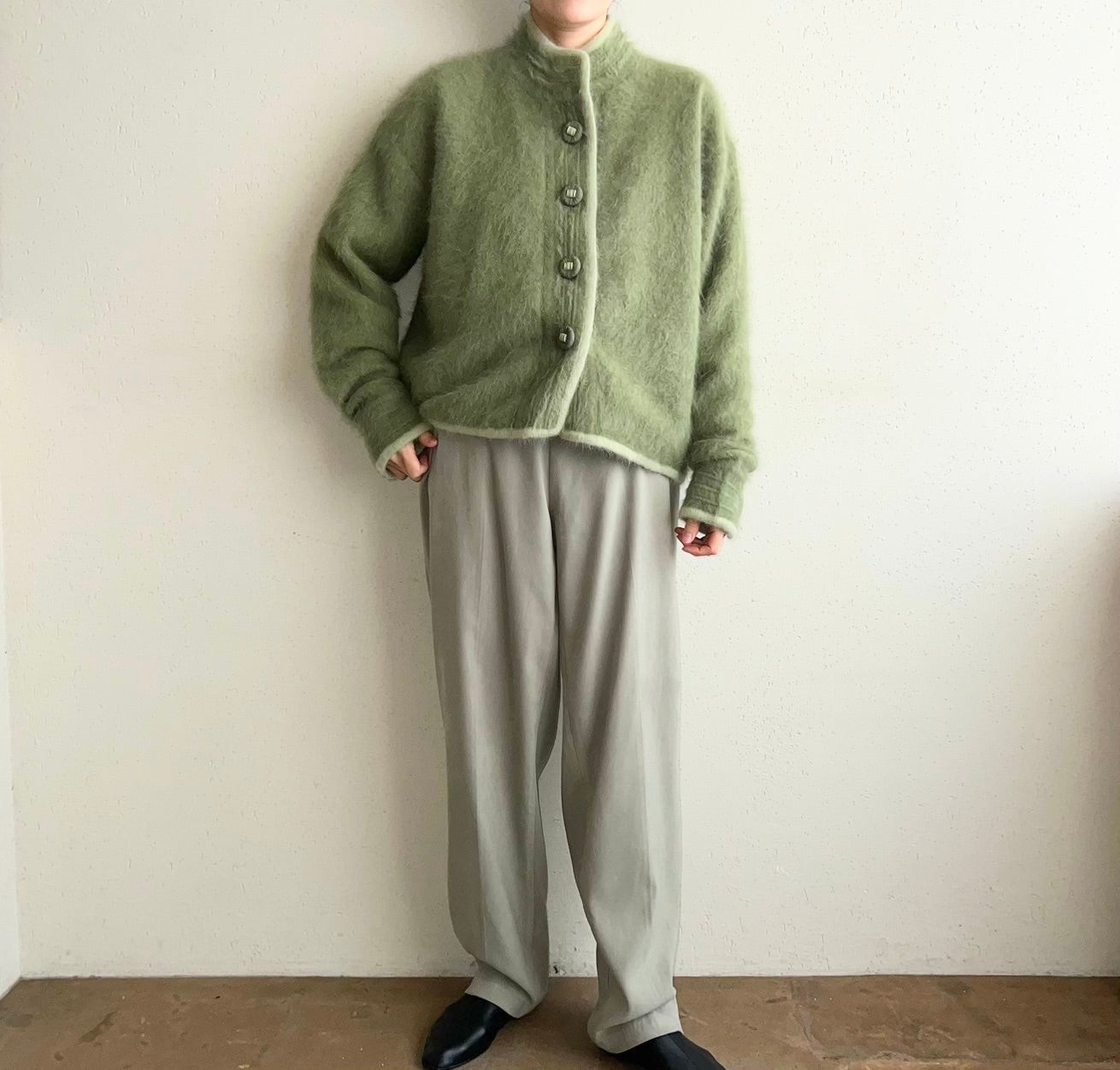 90s Angora Knit Jacket