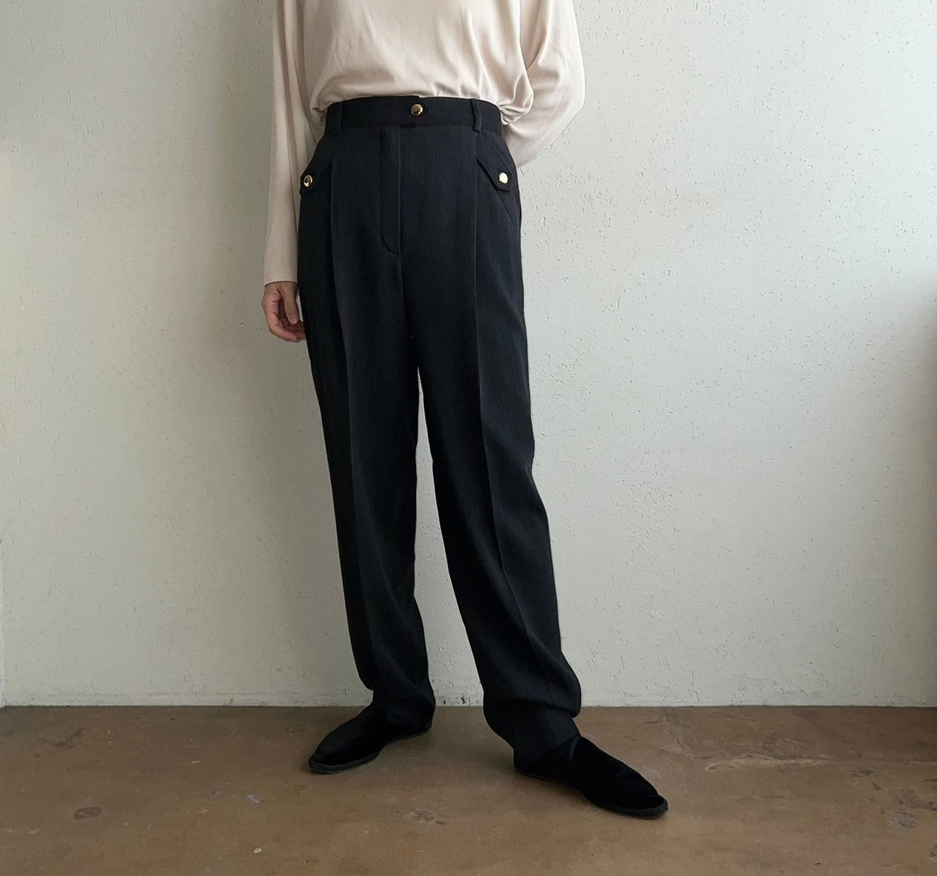90s "ESCADA" Wool Pants Made in Germany