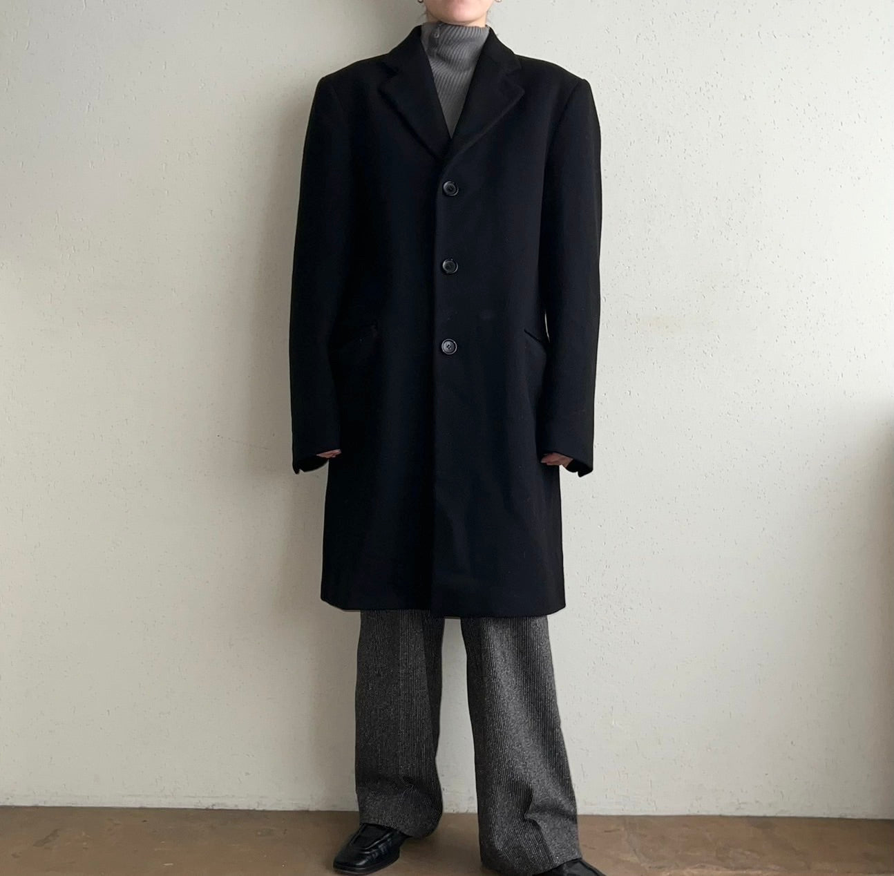 90s Cashmere Coat Made in Italy
