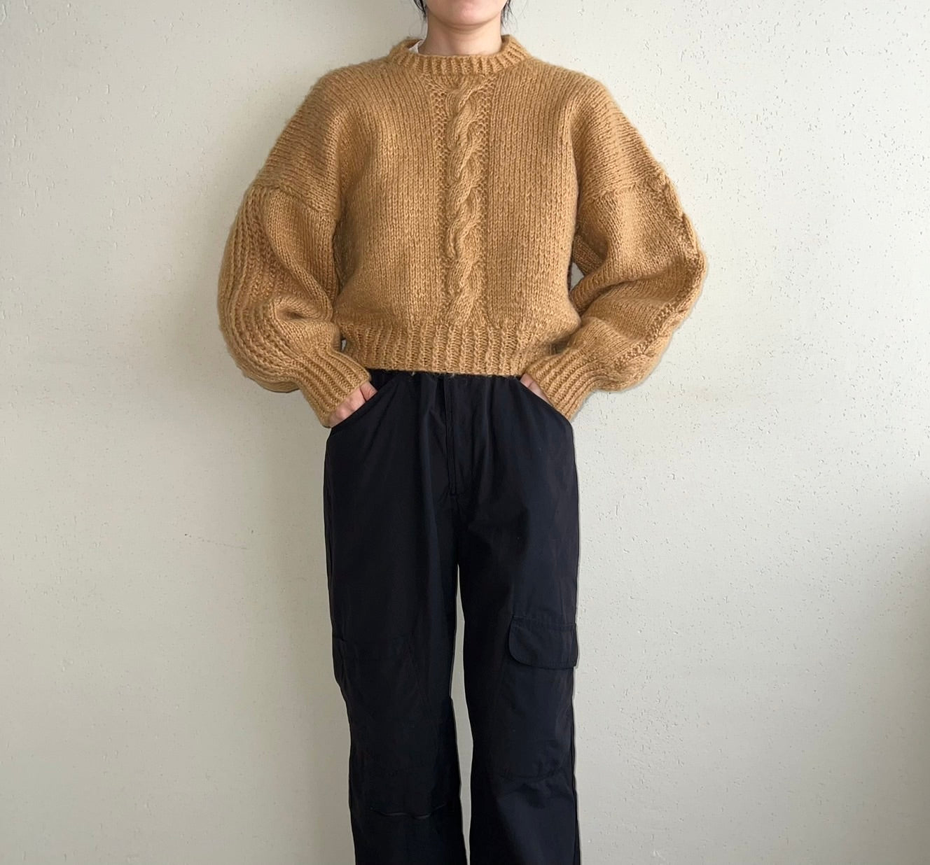 80s Cropped Knit