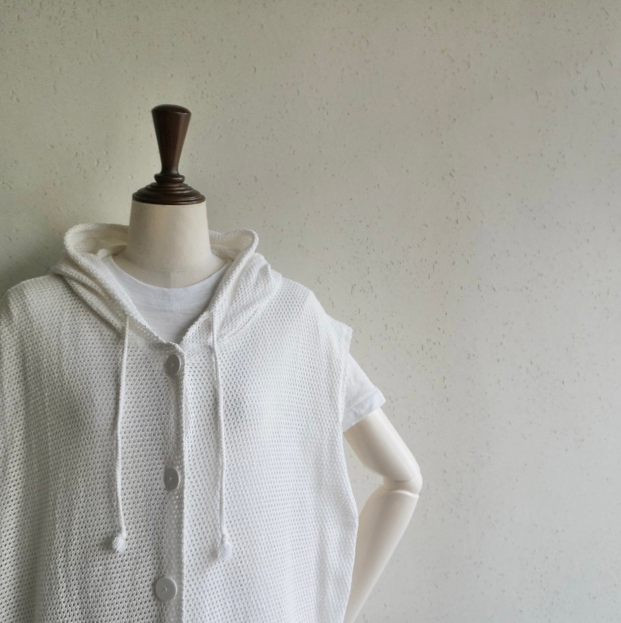 90s Mesh Sleeveless Top Made in USA