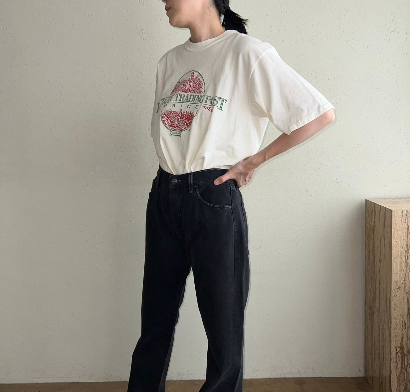 90s Printed T-shirt Made in USA