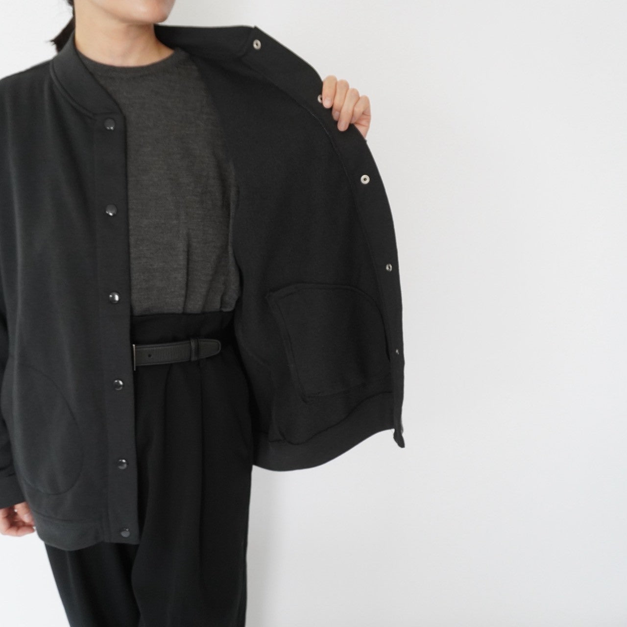 90s Black Sweater Jacket,Cardigan
