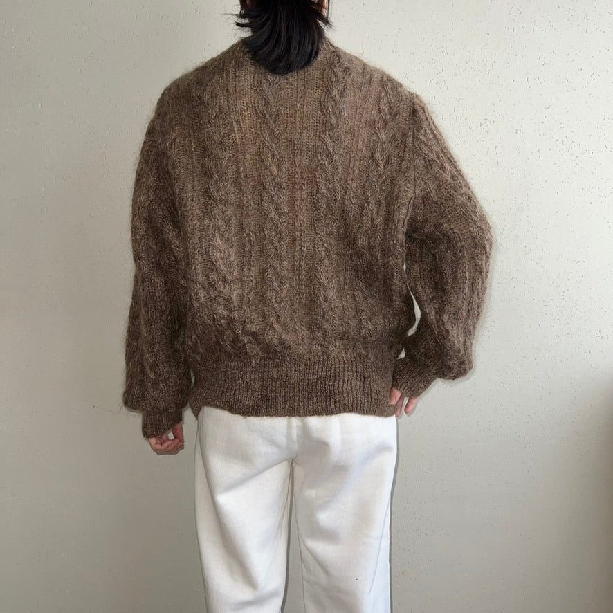 80s Knit Cardigan