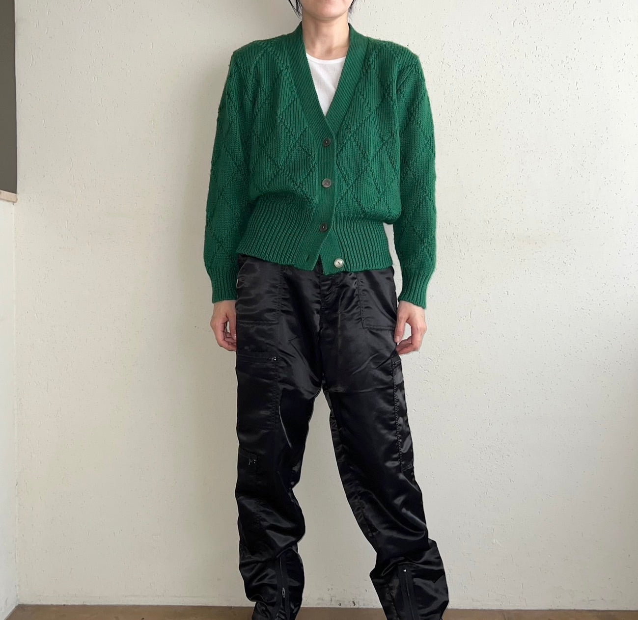 90s Wool Knit Cardigan