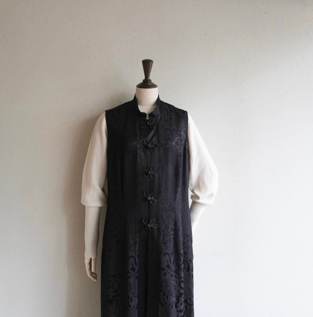 90s Asian Design Maxi Dress