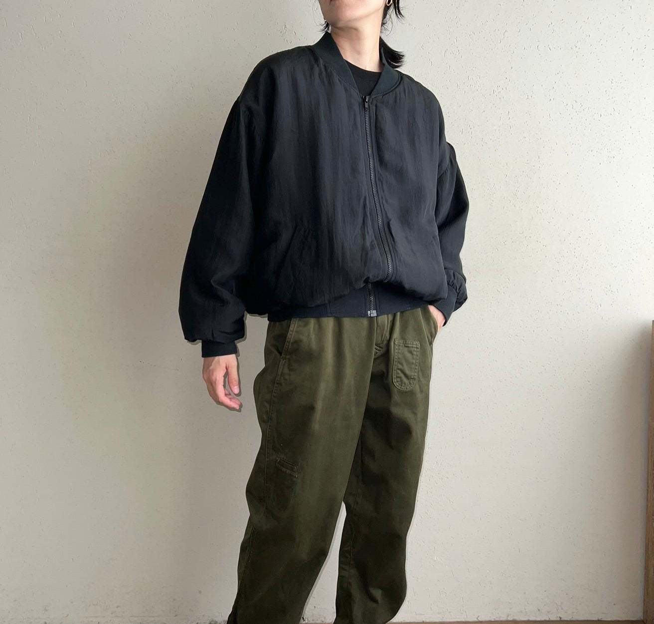 90s Silk Light Jacket
