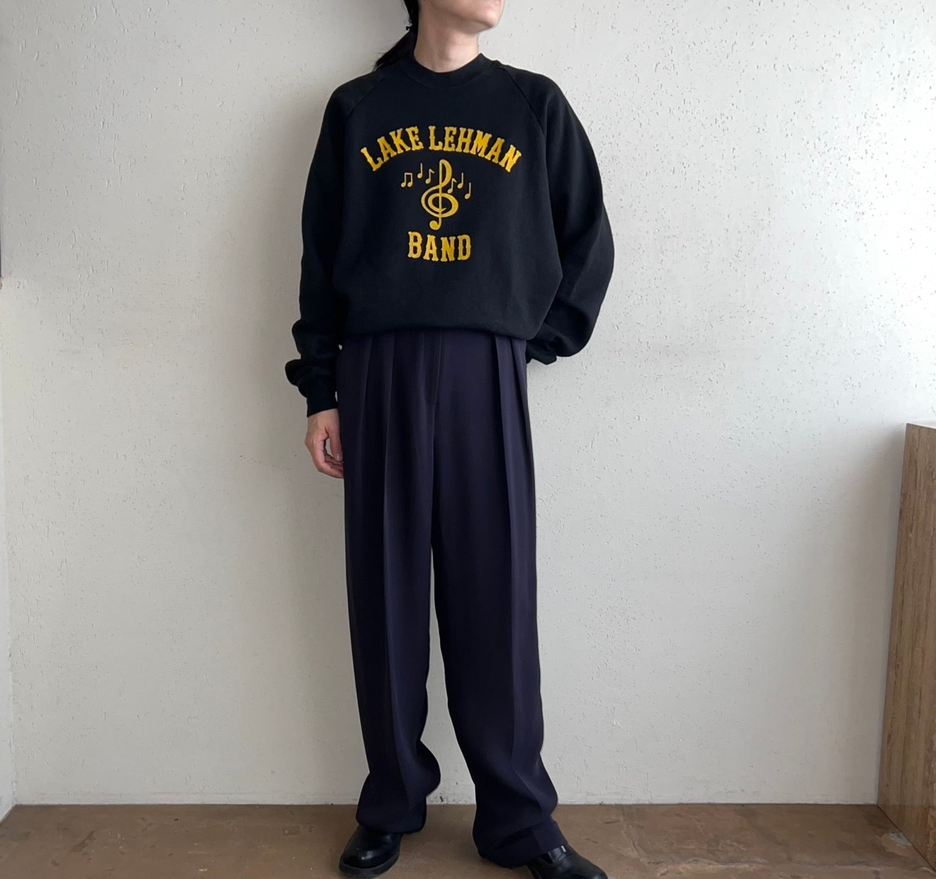 90s Printed Sweater Made in USA