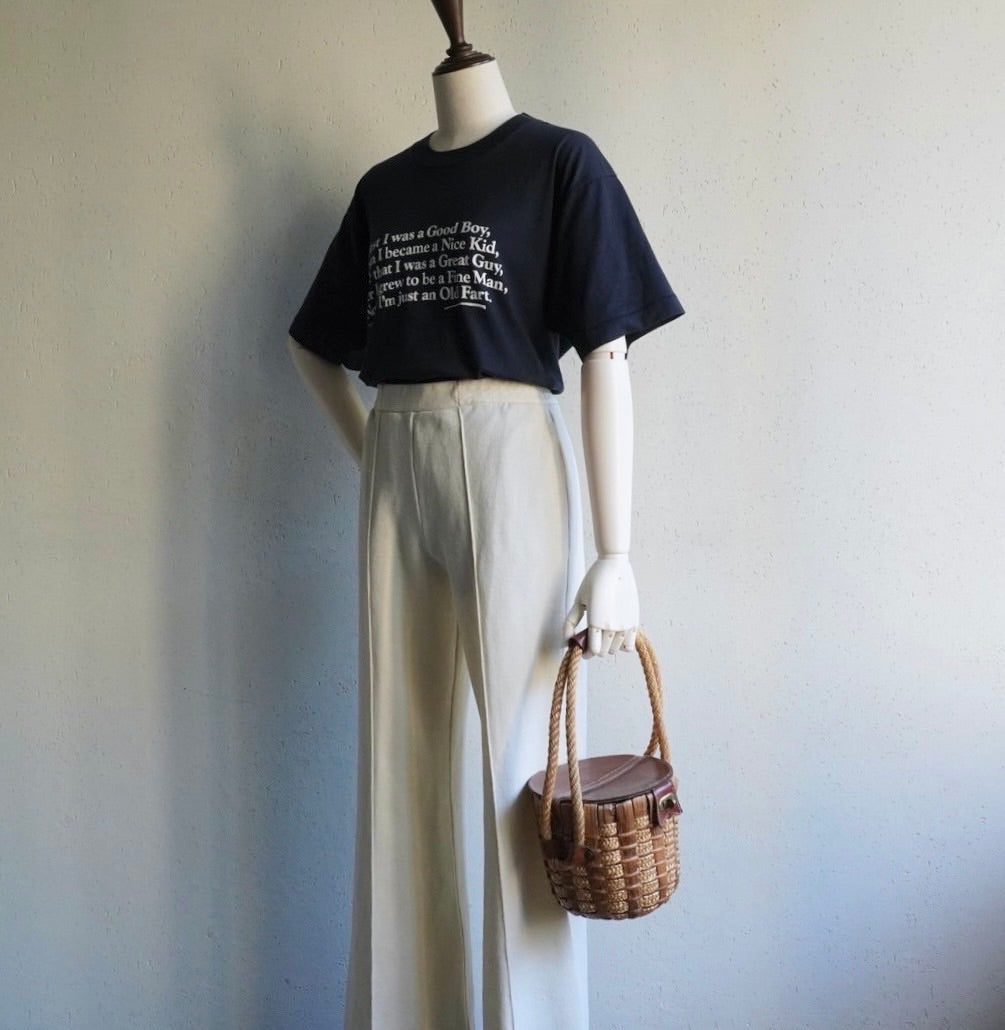 50s,60s Straw Basket Bag