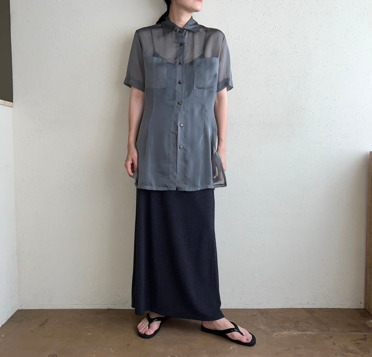 90s Sheer Shirt
