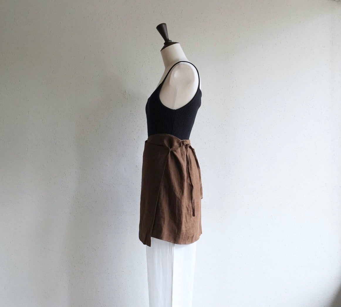 90s Wrap Apron,Skirt Made in ITALY