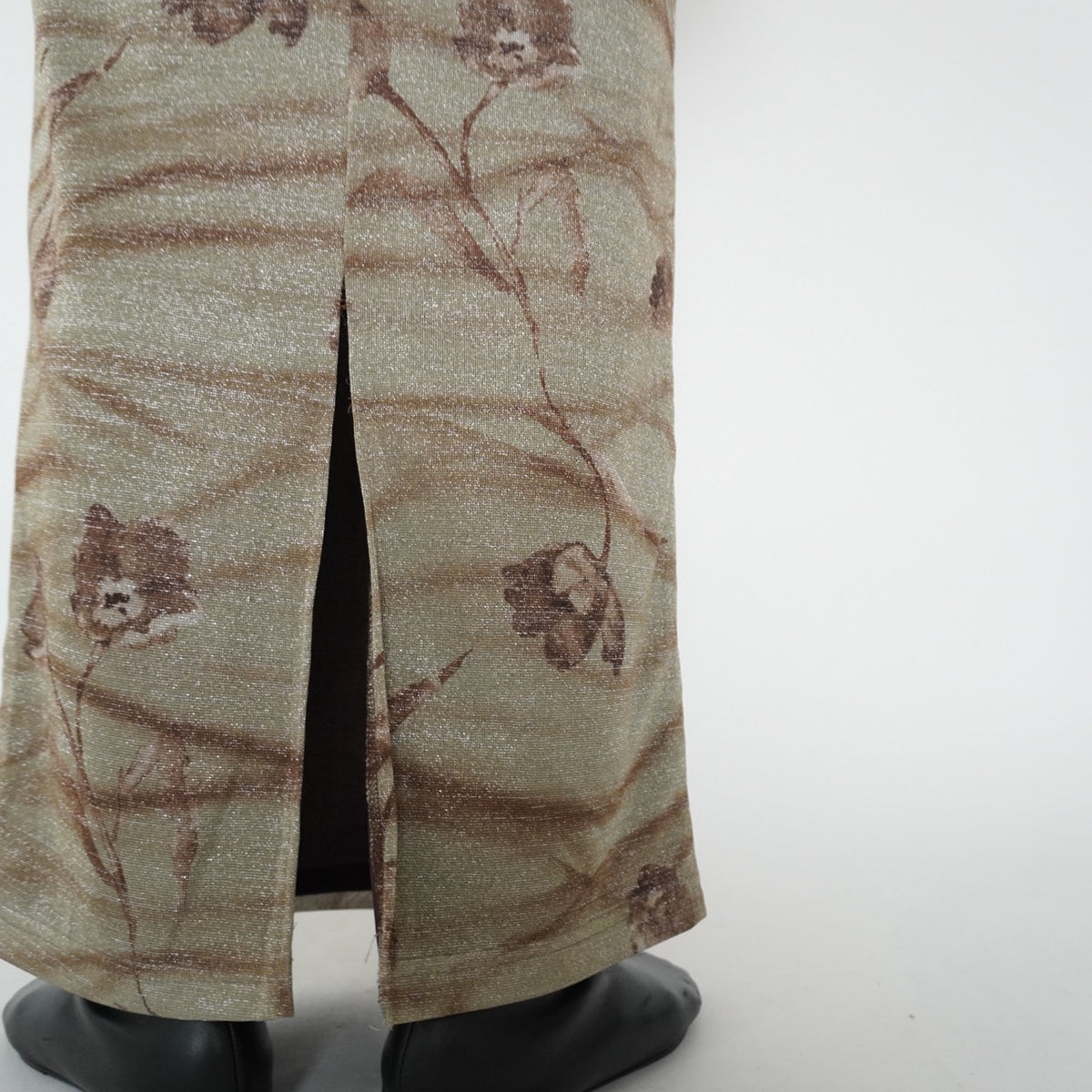 90s Flower Pattern Skirt Made in USA