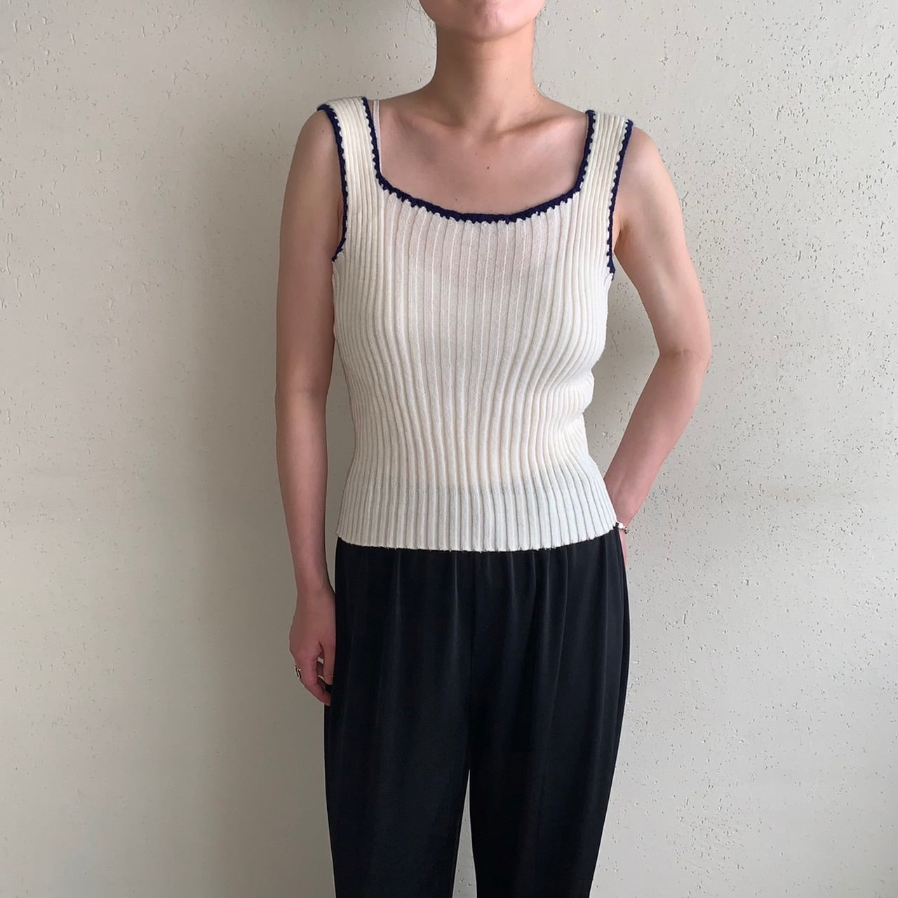 90s Ribbed Top