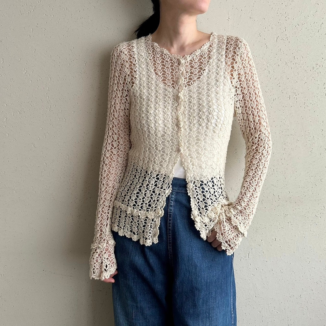 90s Crochet Top