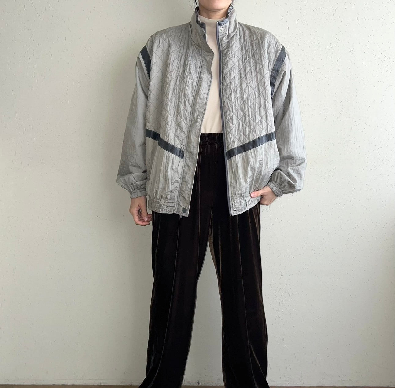 90s Design Nylon Jacket