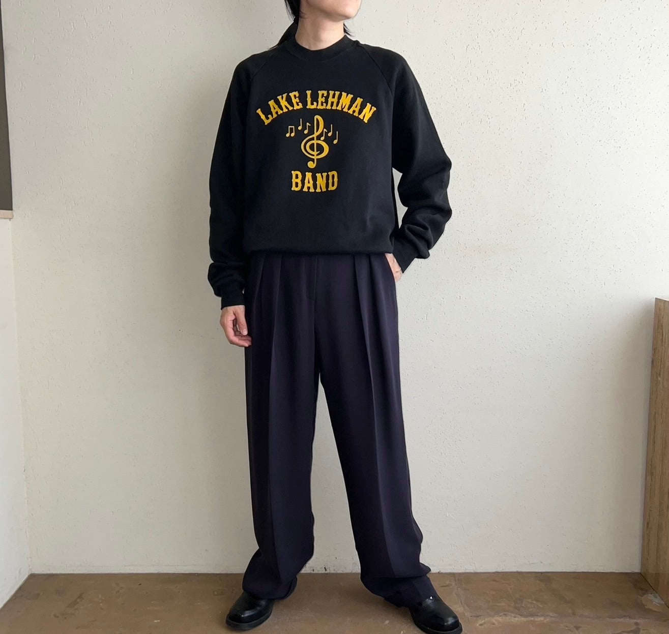 90s Printed Sweater Made in USA