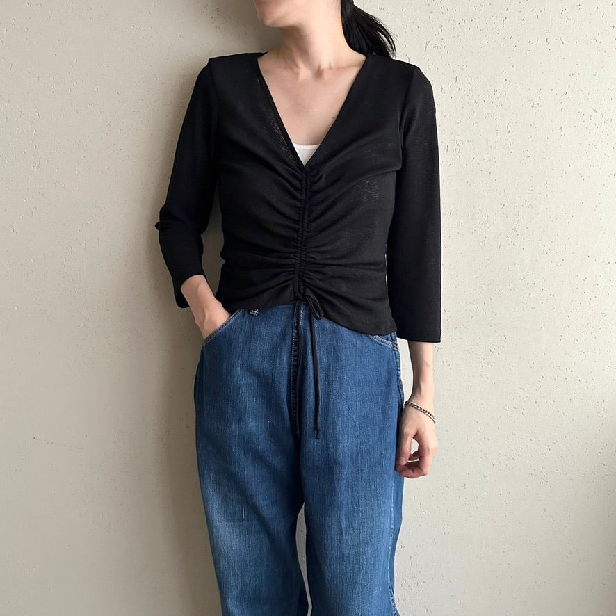 90s Black Top Made in USA