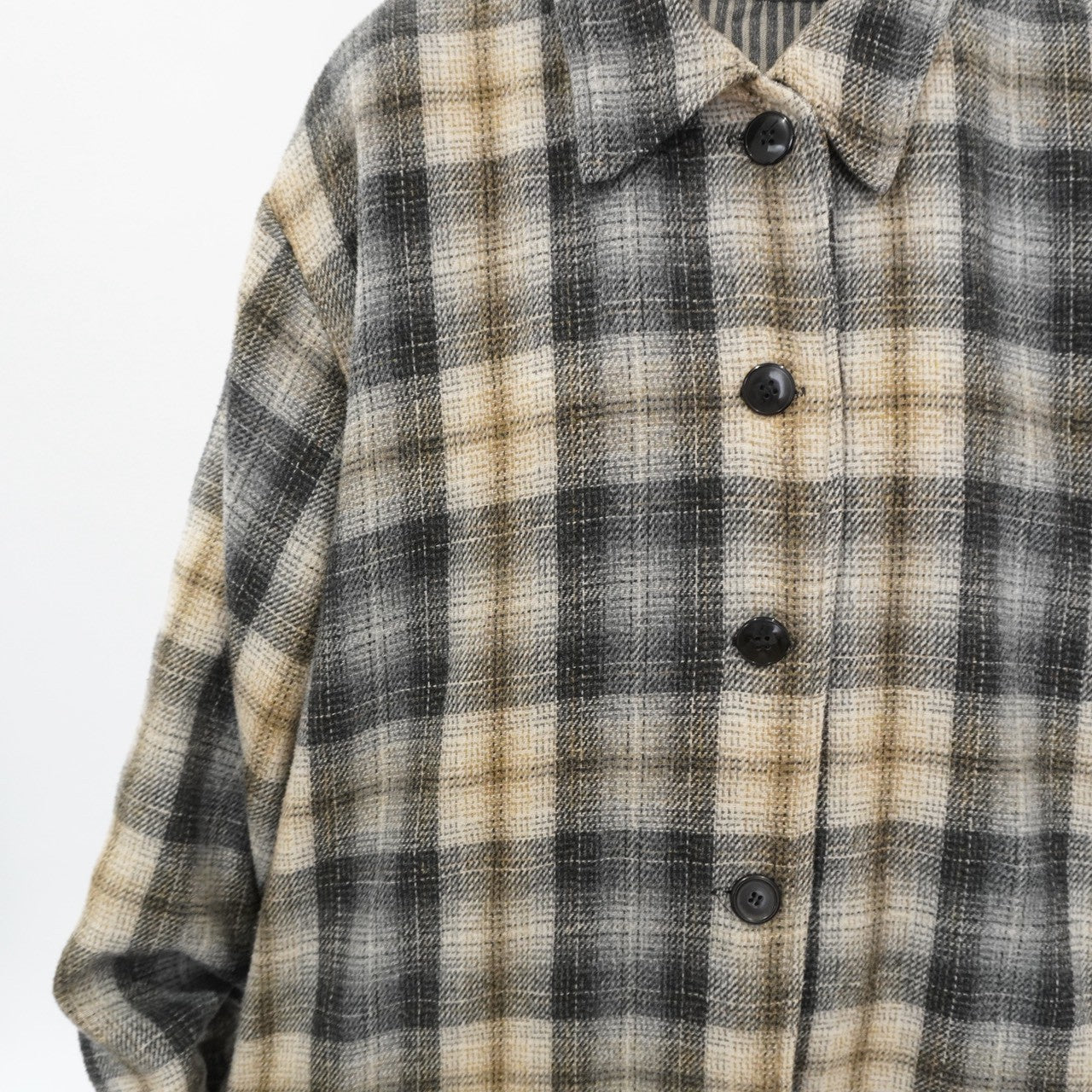90s Plaid Light Jacket