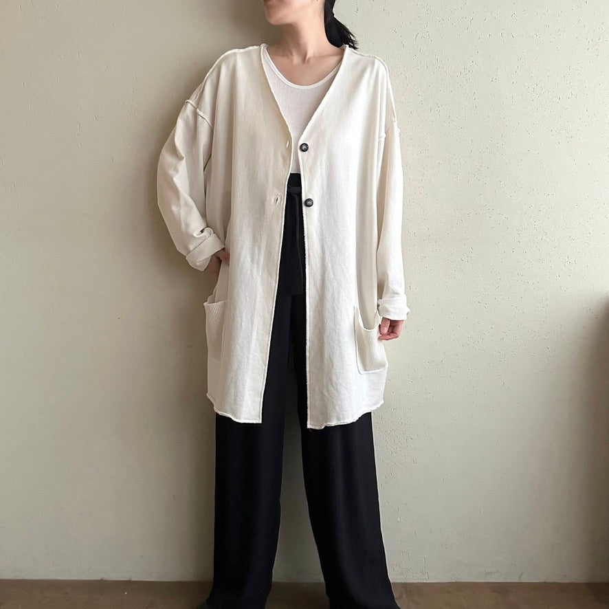 90s Long Sweater Cardigan Made in USA