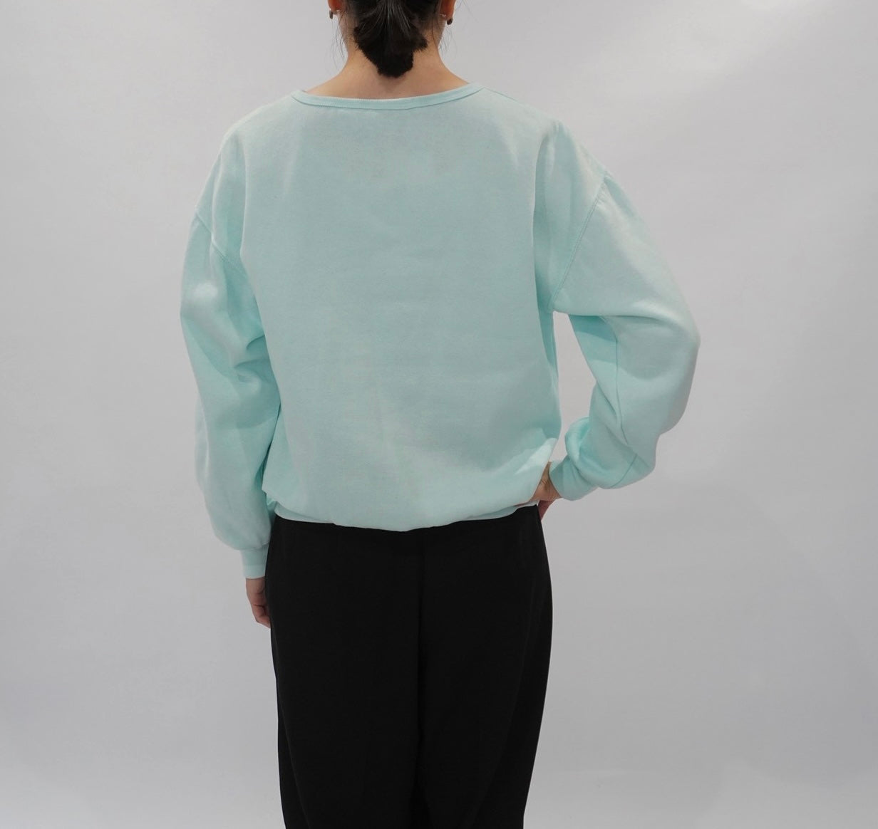 90s Light Blue Sweater
