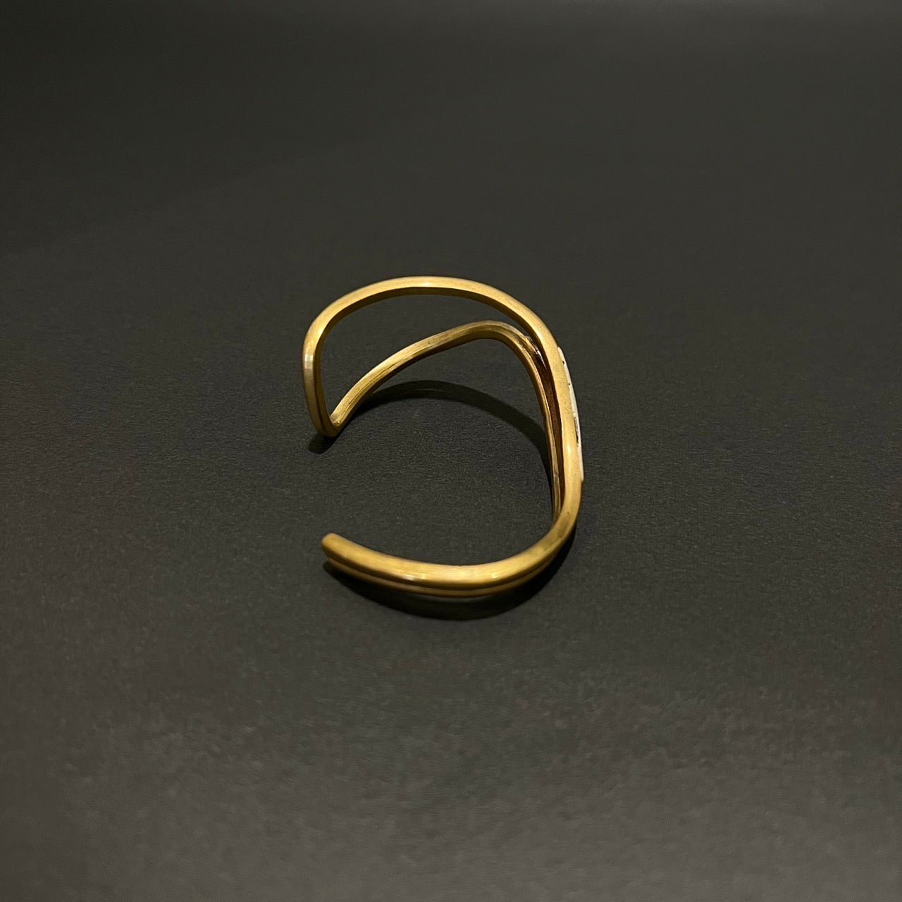 Vintage Silver x Gold Cuff