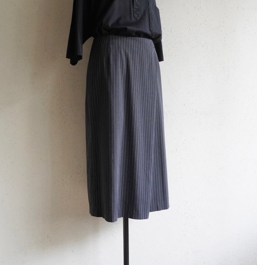 90s Striped Skirt Made in USA