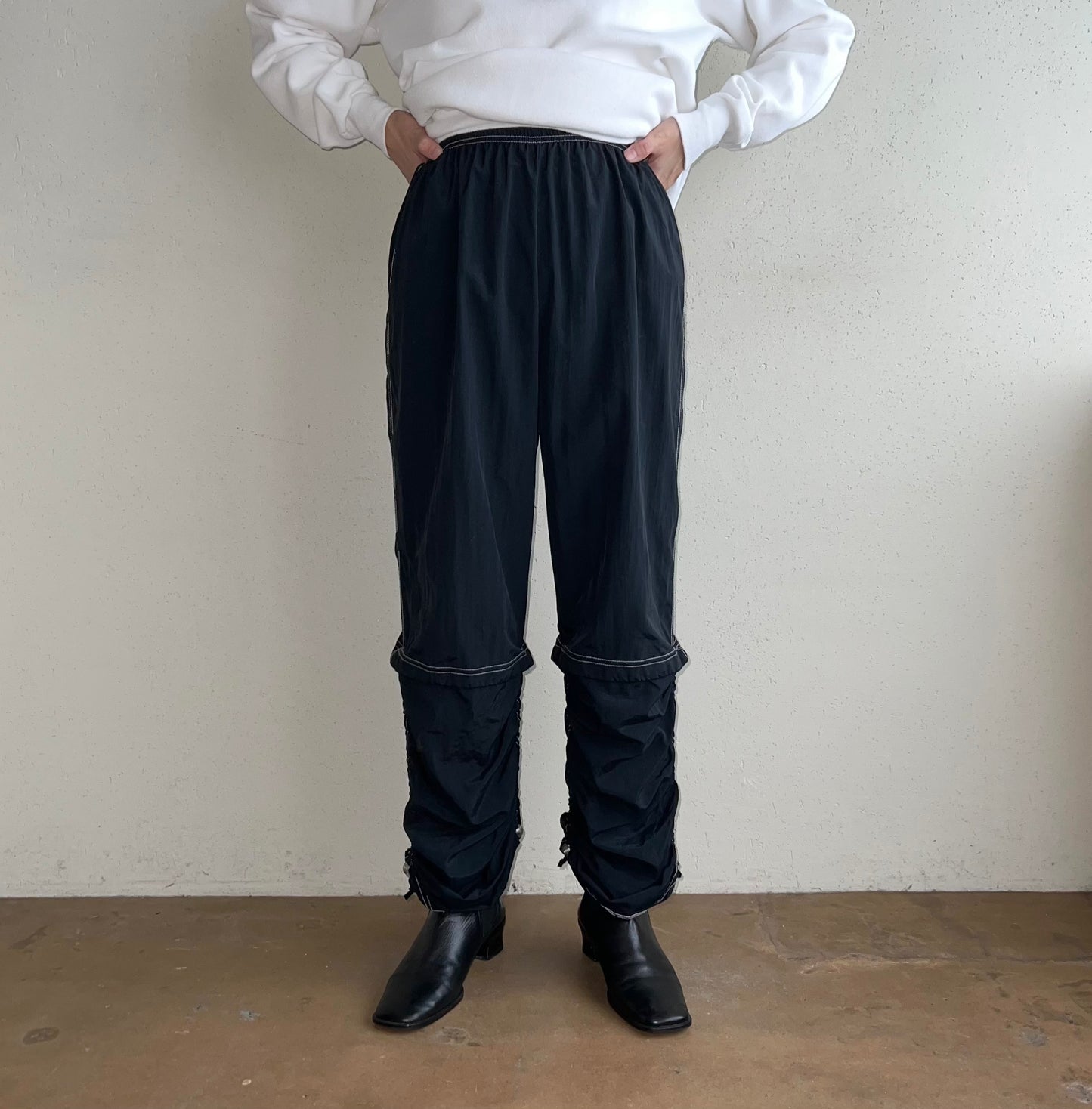 90s Design Nylon Pants