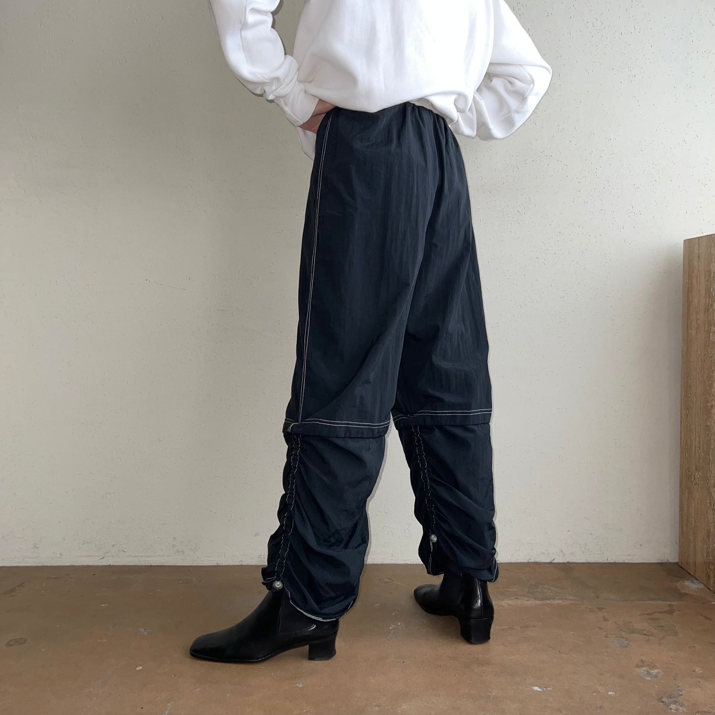 90s Design Nylon Pants