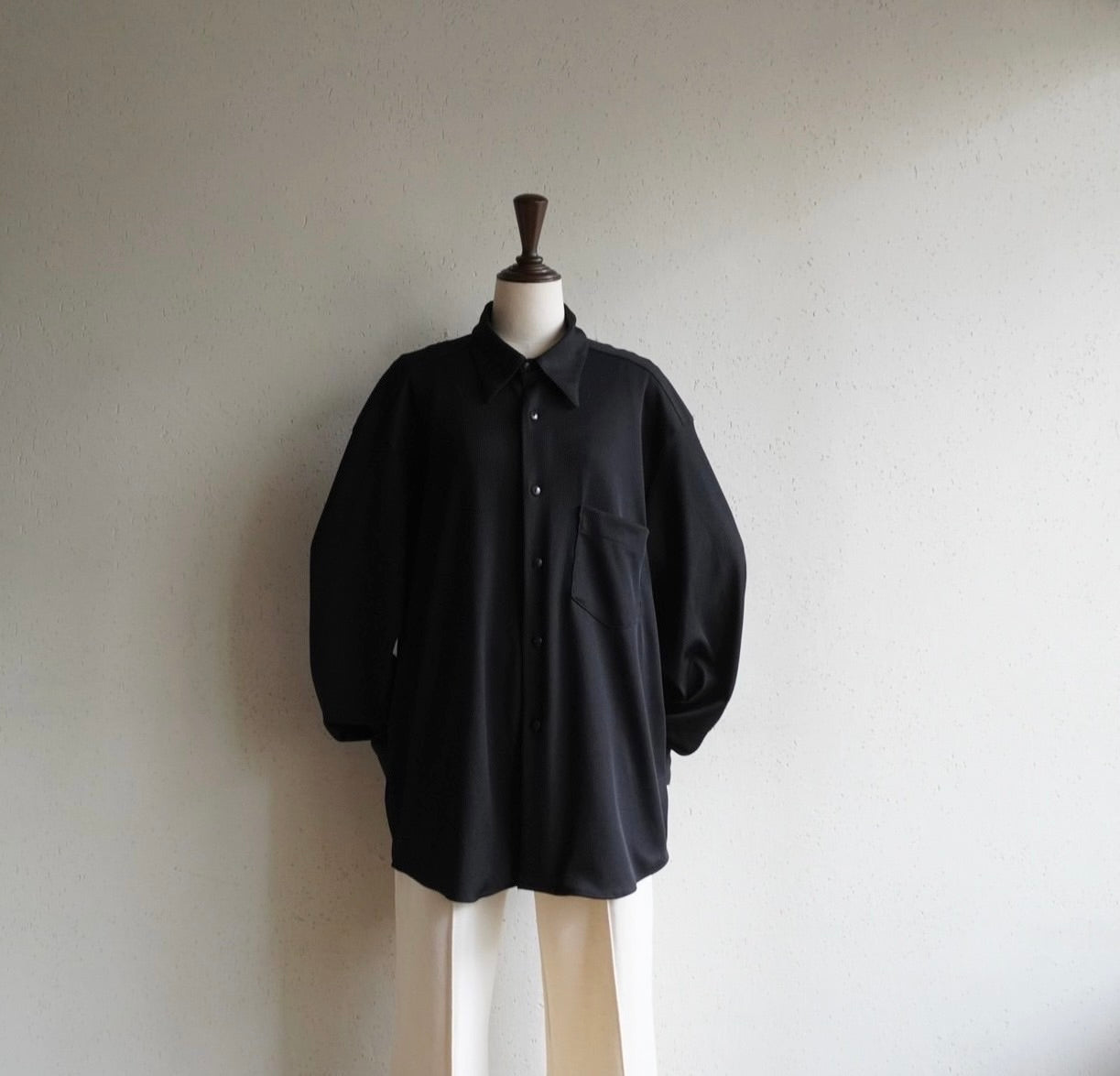90s Black Shirt Made in Italy