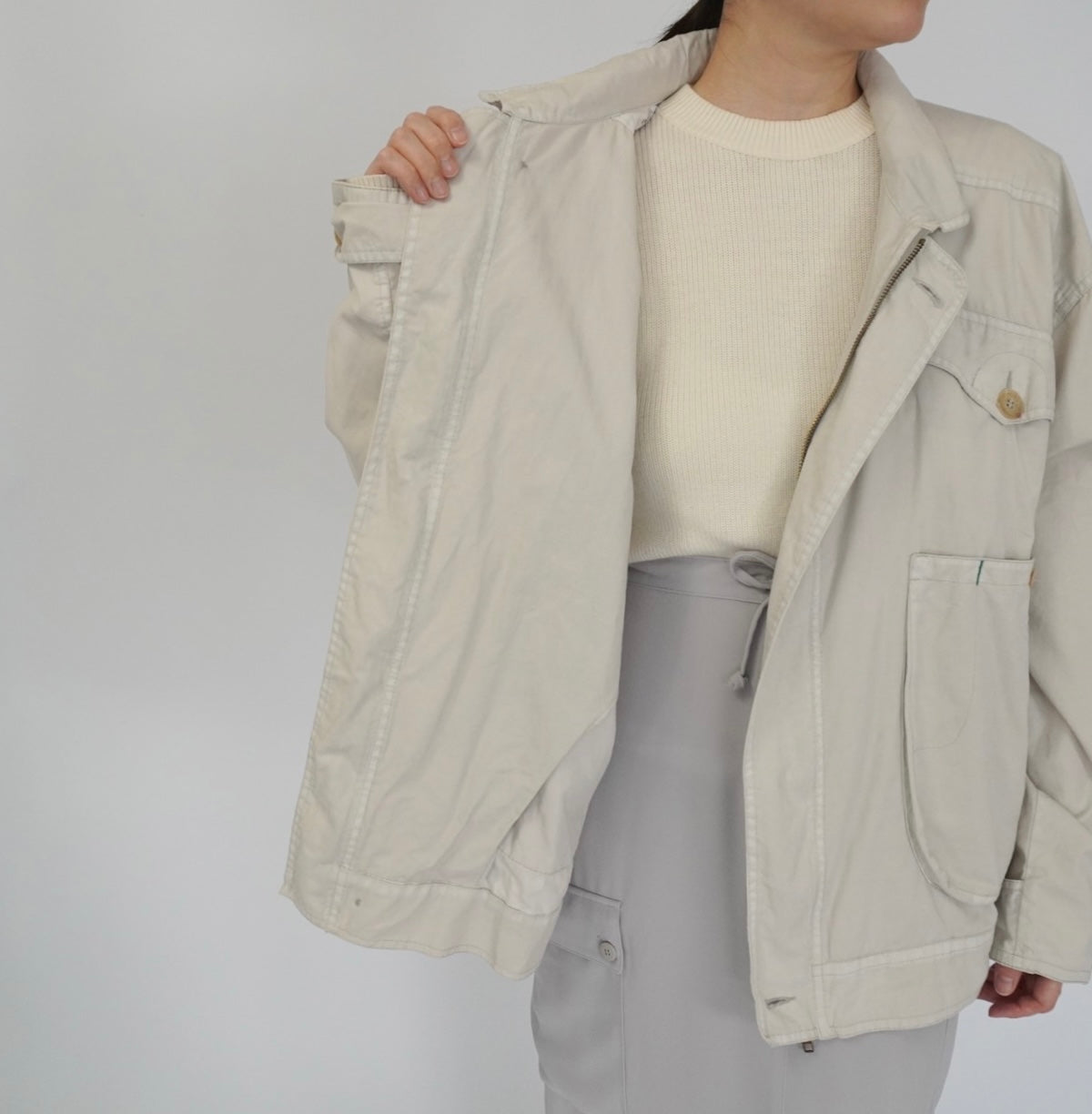 90s Design Light Jacket Made in Italy