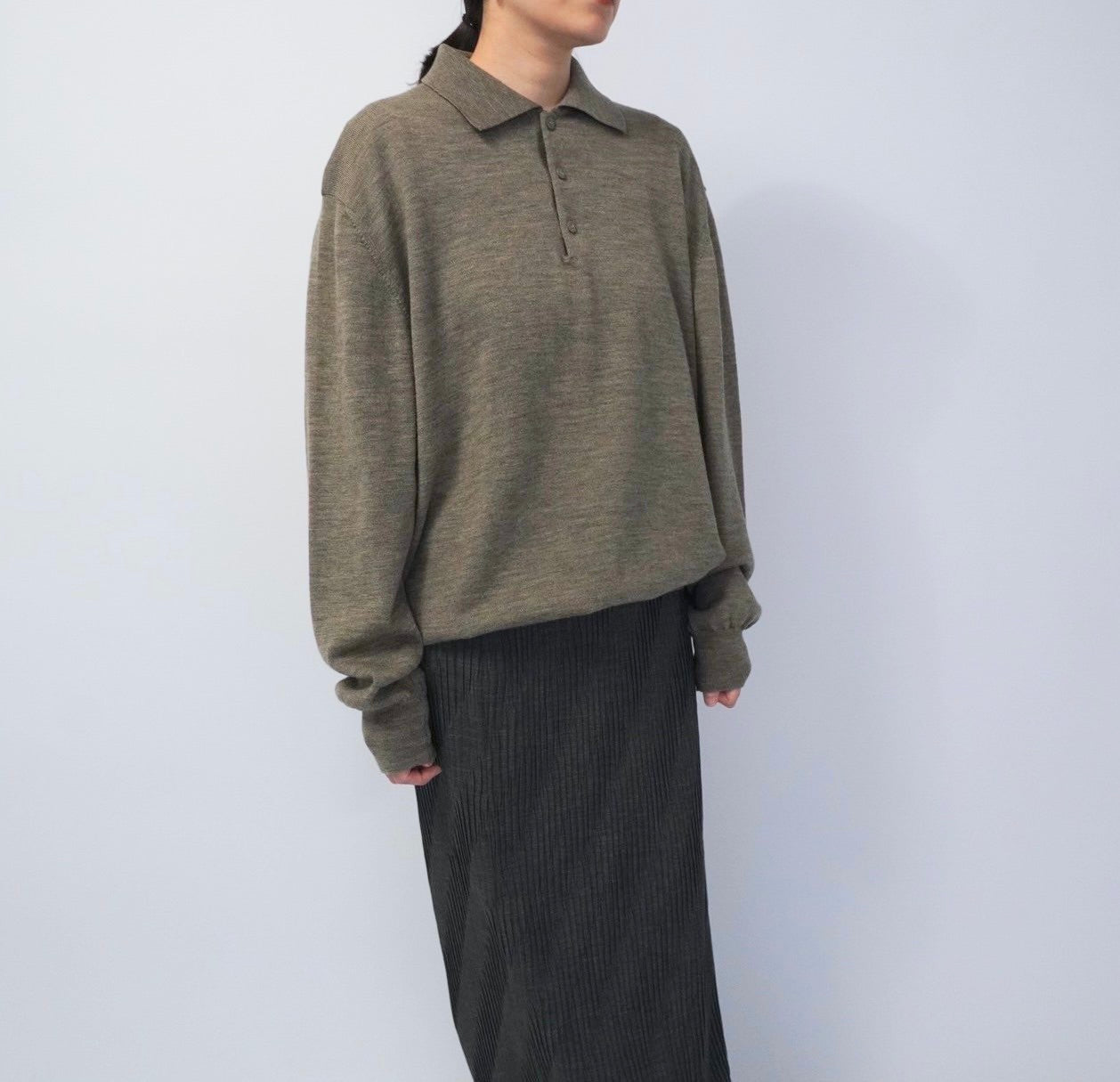 90s Wool Top Made in Italy