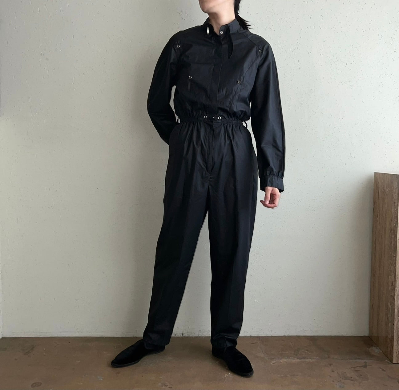 90s Black Jumpsuit Made in Australia