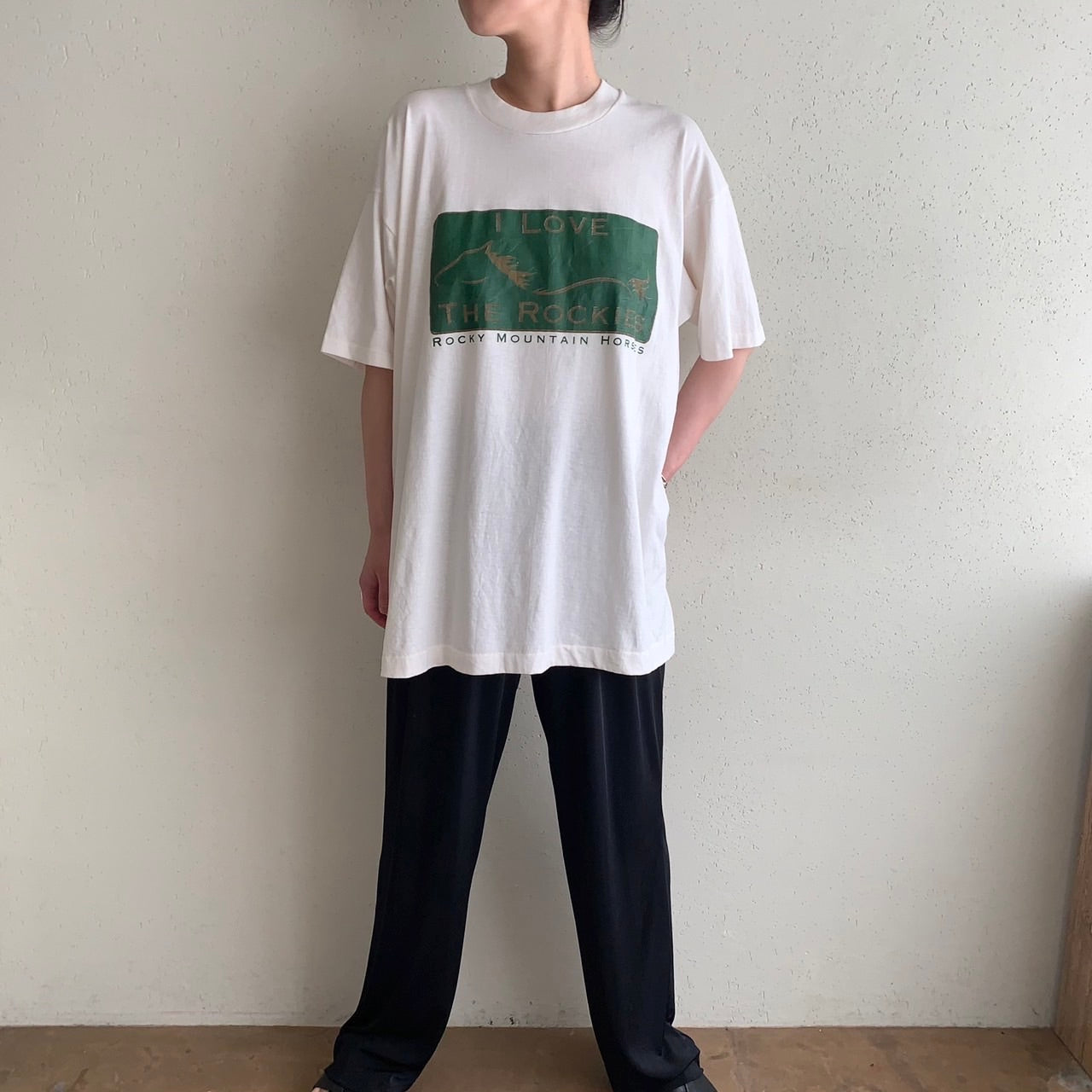 90s Printed T-shirt Made in USA