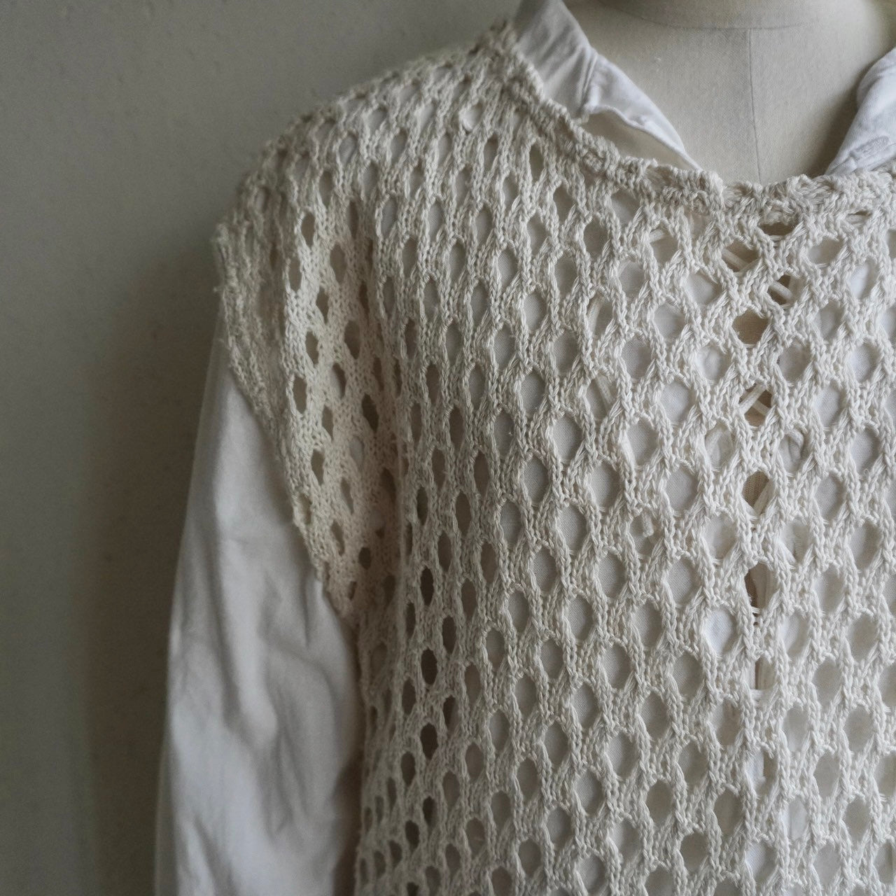 90s Crochet Top Made in Italy
