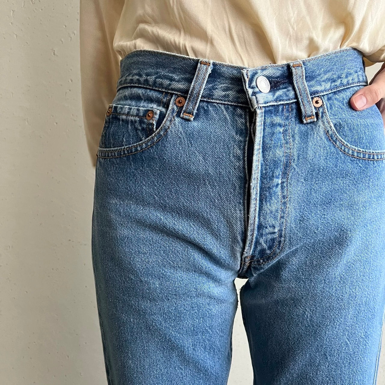 90s Levis 501 Cut Off Made in USA
