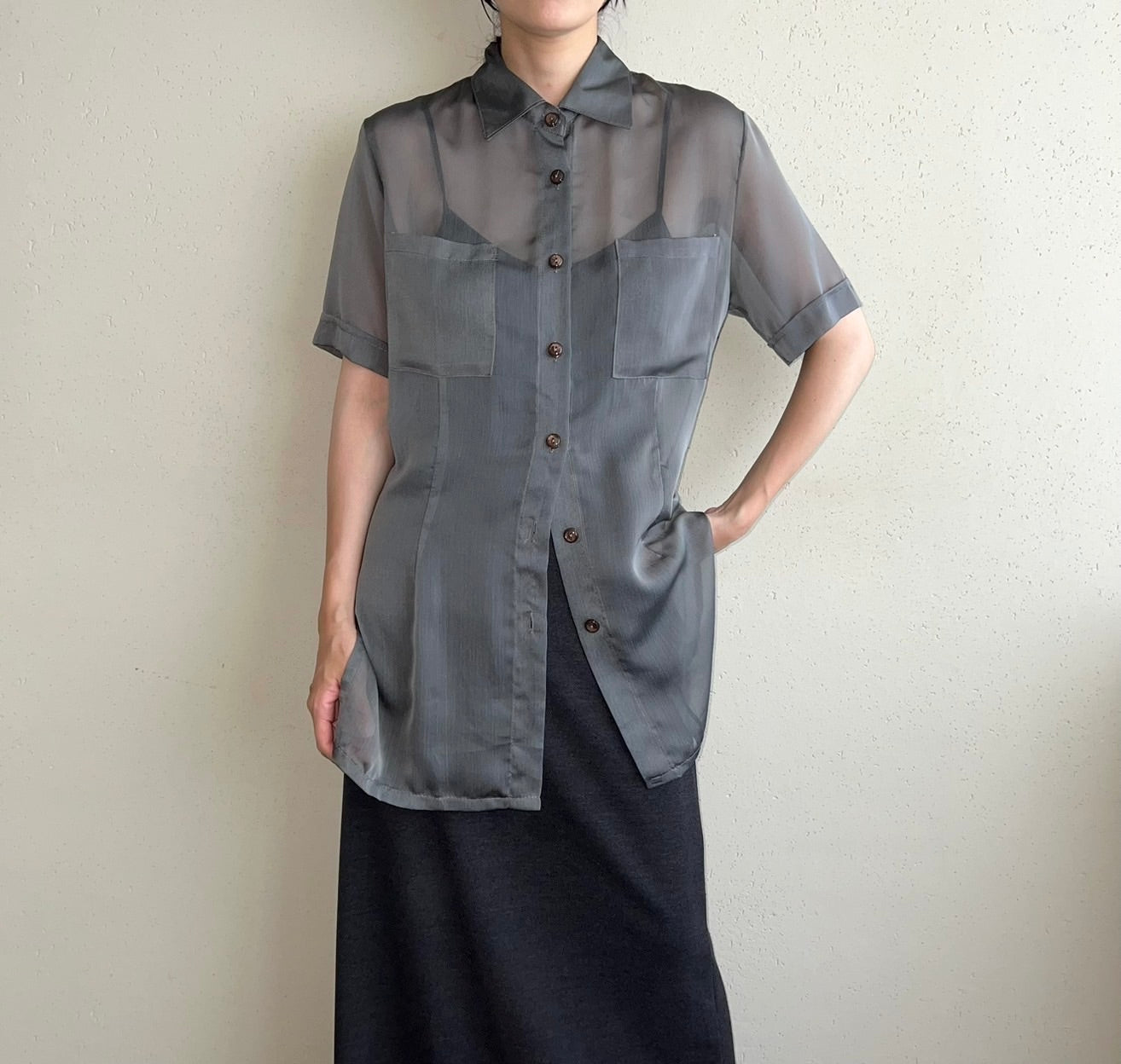 90s Sheer Shirt