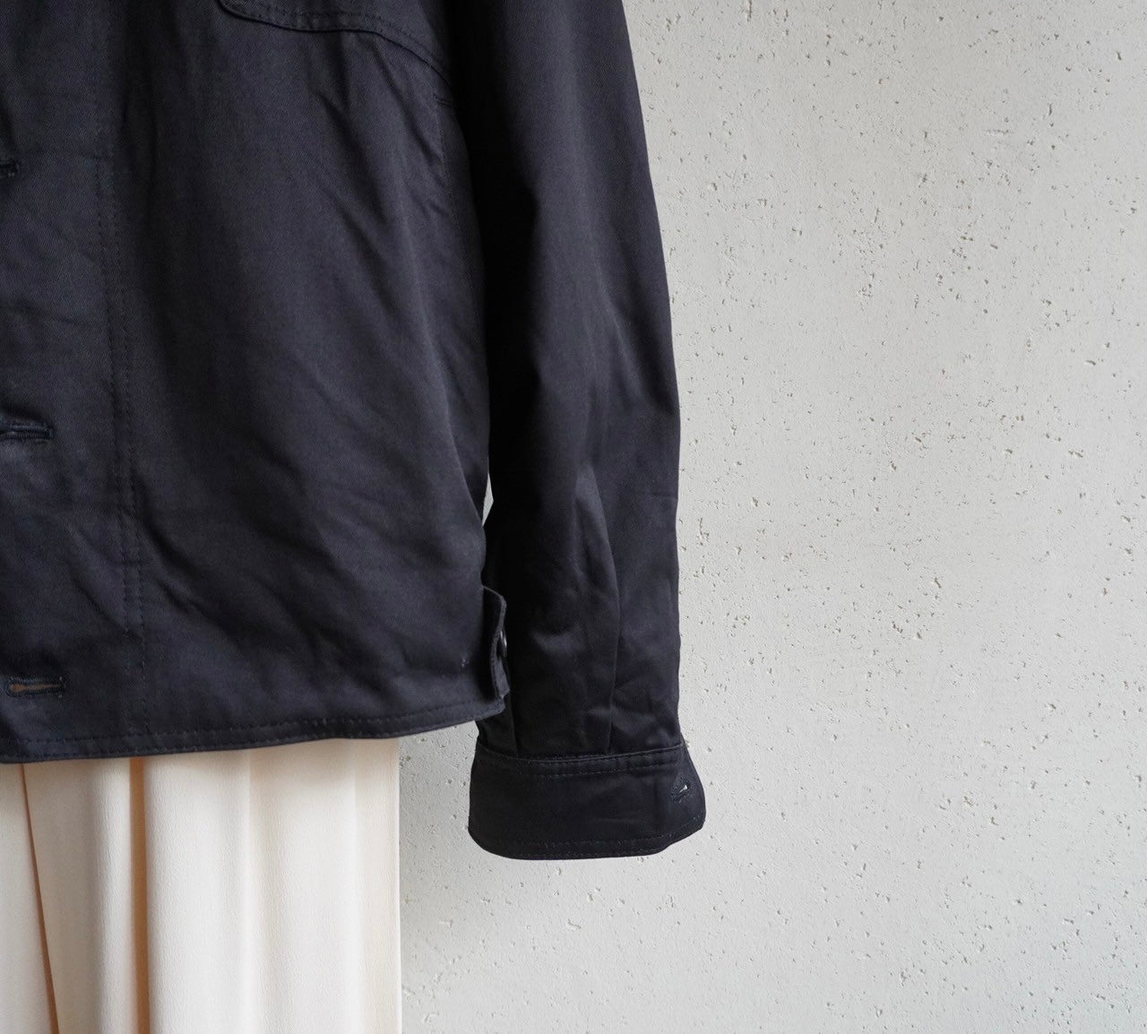 90s Black Jacket Made in Italy