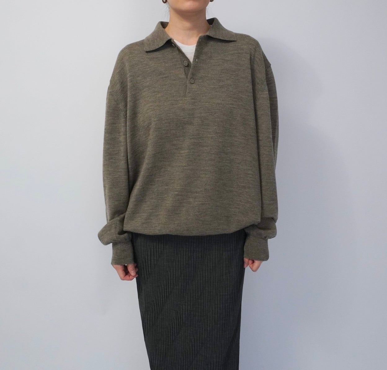 90s Wool Top Made in Italy