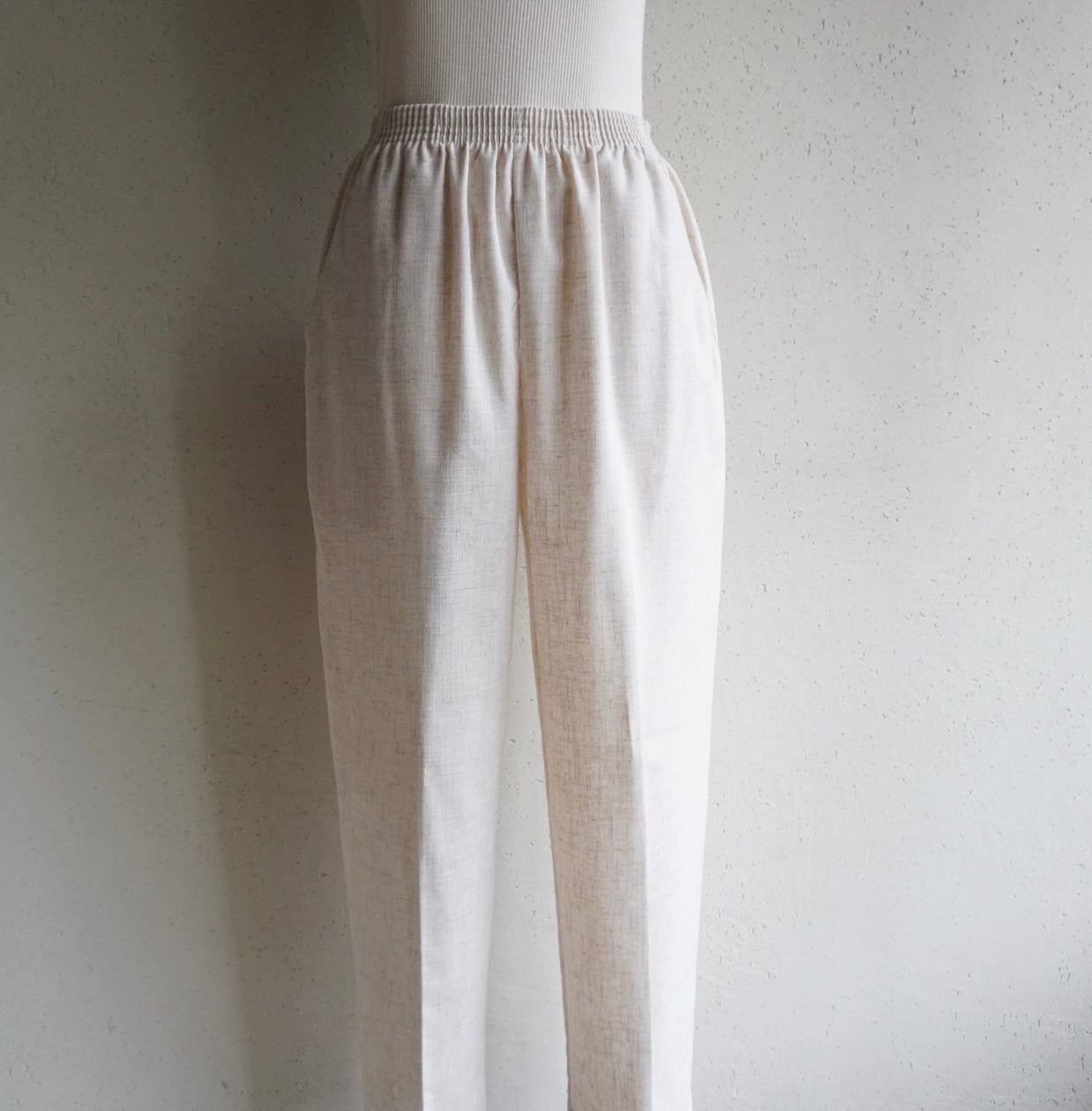 90s Ivory Pants Made in USA