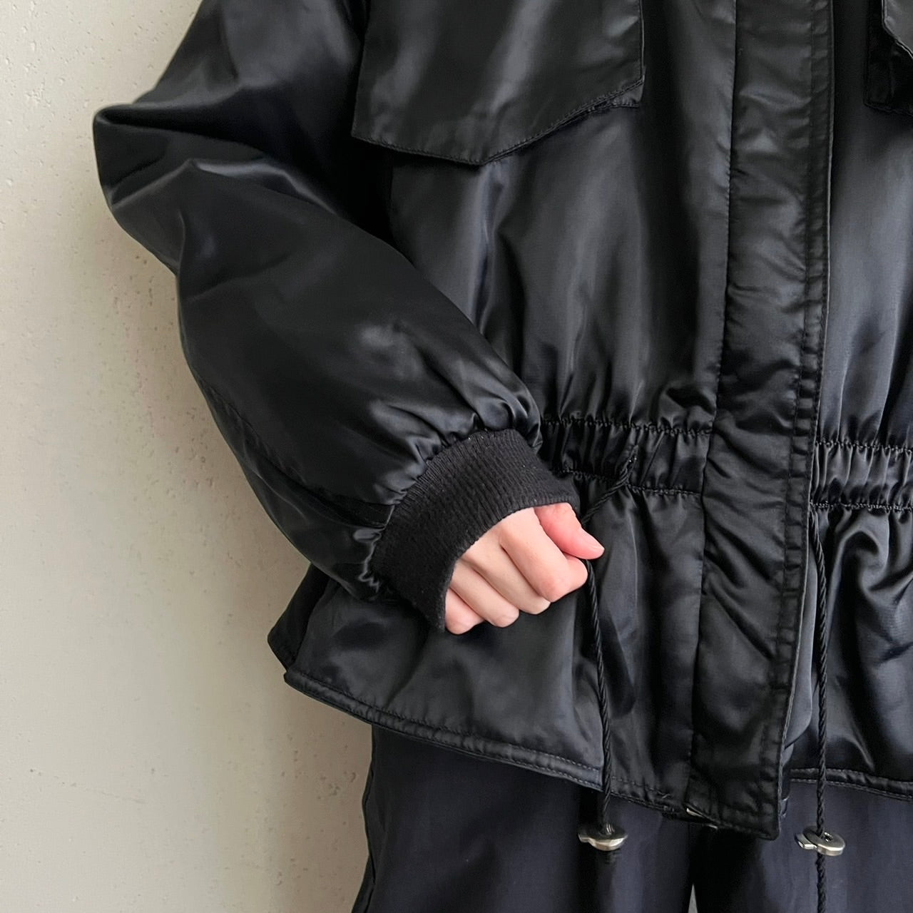 90s Black Design Jacket Made in Italy