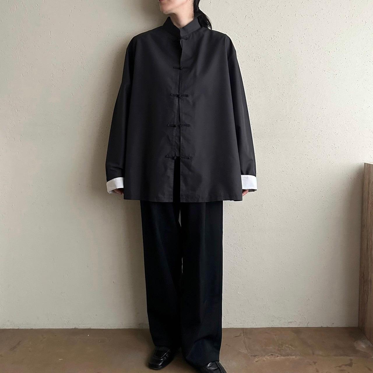 90s Asian Design Shirt Jacket