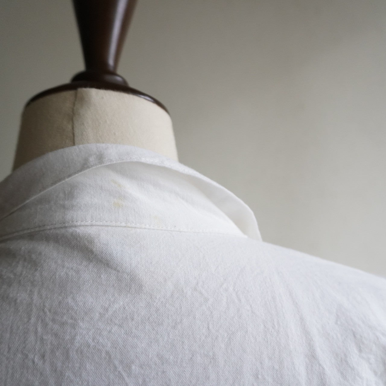 80s Lace up Shirt Made in Greece