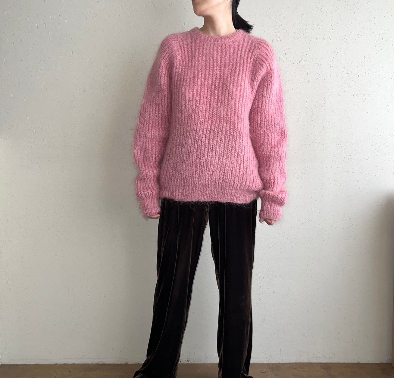 80s Pink Knit