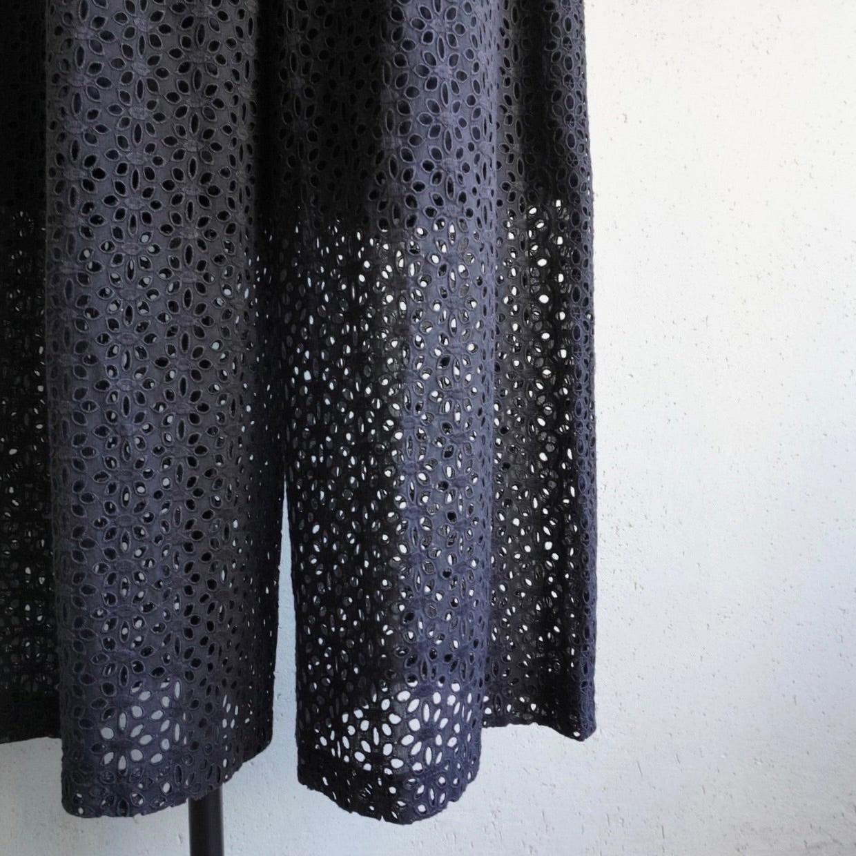 60s Cutwork Lace High Waisted Wide Pants