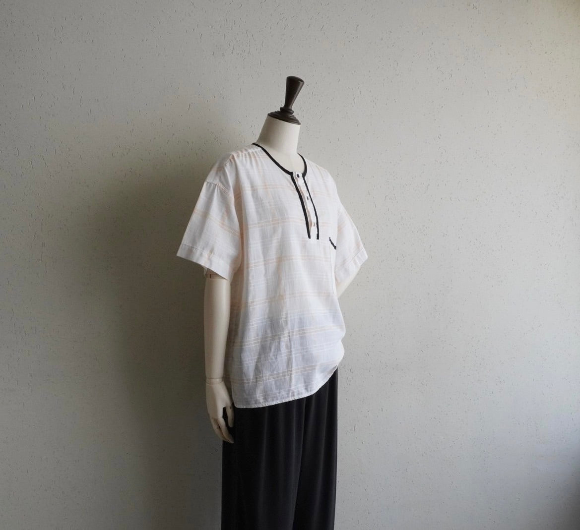 90s Plaid Top Made in Italy
