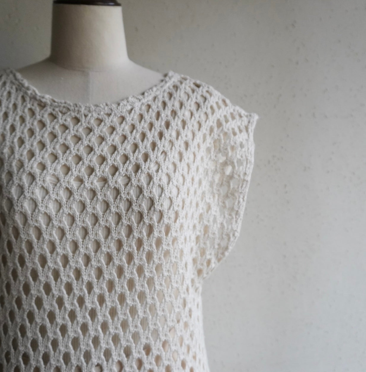 90s Crochet Top Made in Italy