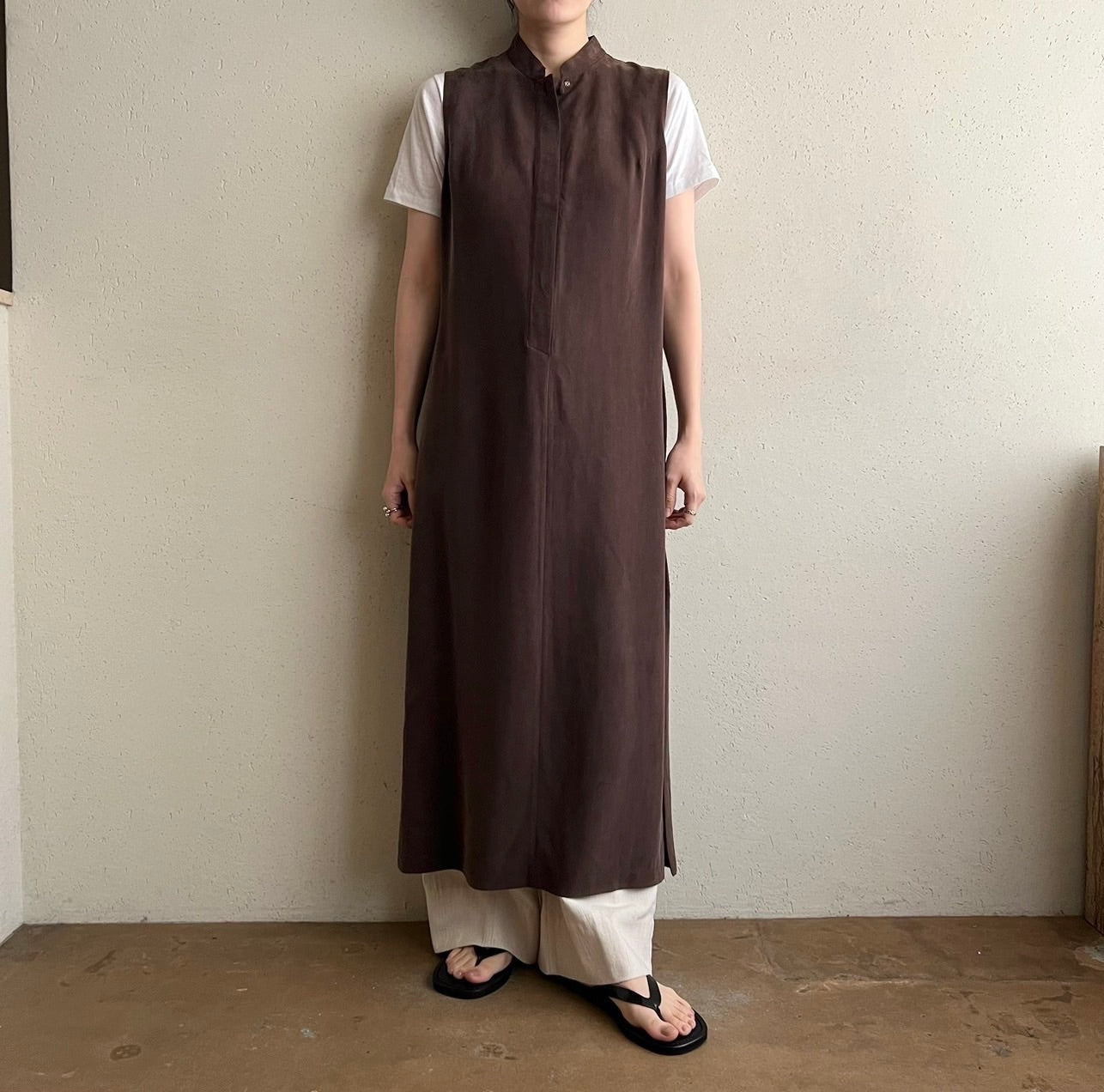 90s Silk Sleeveless Dress