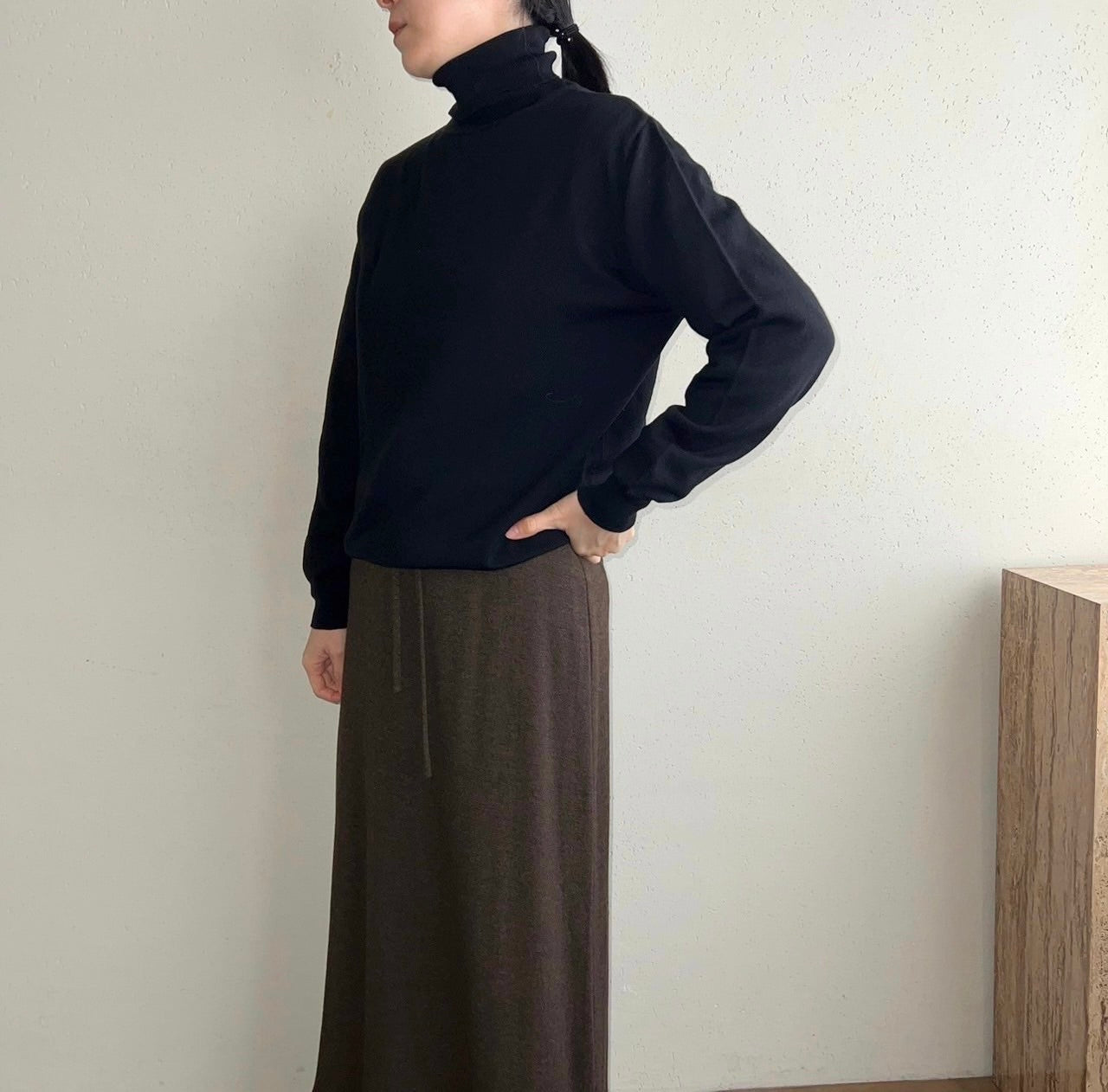 90s Merino Wool Top